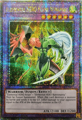 Elemental HERO Flame Wingman - RA03-EN152 - Quarter Century Secret Rare - 1st Edition